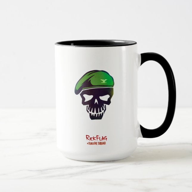 Suicide Squad | Rick Flag Head Icon Mug (Right)