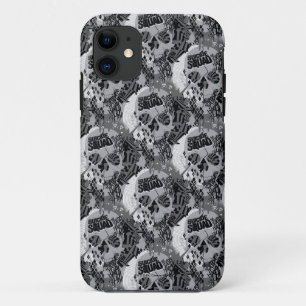 Suicide Squad Skull Pattern iPhone 11 Case