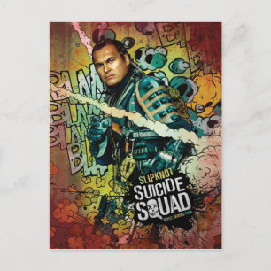 Suicide Squad   Slipknot Character Graffiti Postcard