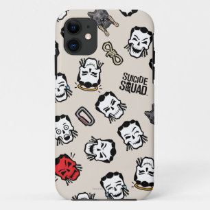 Suicide Squad Slipknot Emoji Pattern iPhone 11 Case