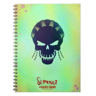 Suicide Squad   Slipknot Head Icon Notebook