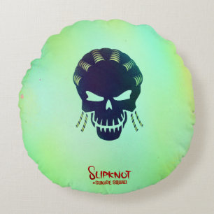 Suicide Squad   Slipknot Head Icon Round Pillow