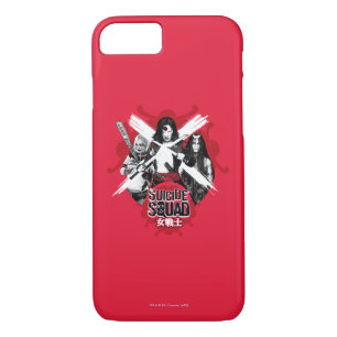 Suicide Squad   Squad Girls "Female Warrior" Case-Mate iPhone Case
