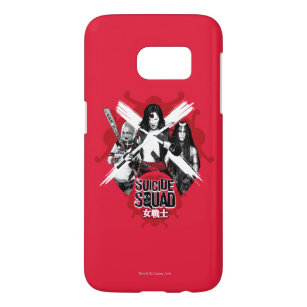 Suicide Squad   Squad Girls "Female Warrior" Samsung Galaxy S7 Case