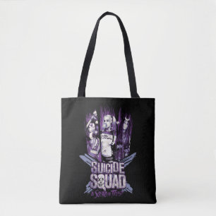 Suicide Squad   Squad Girls "In Squad We Trust" Tote Bag