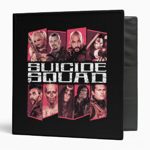 Suicide Squad Task Force X Group Emblem Binder