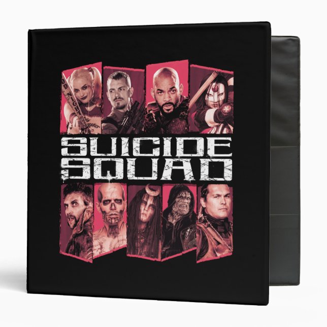 Suicide Squad | Task Force X Group Emblem Binder (Front/Inside)