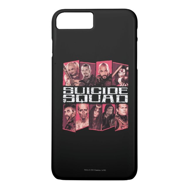 Suicide Squad | Task Force X Group Emblem Case-Mate iPhone Case (Back)