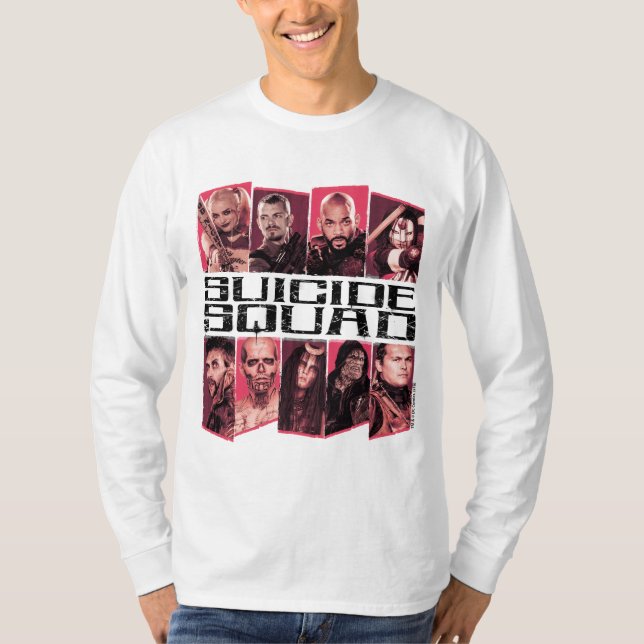 Suicide Squad | Task Force X Group Emblem T-Shirt (Front)