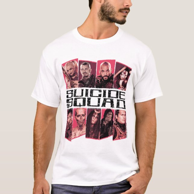 Suicide Squad | Task Force X Group Emblem T-Shirt (Front)