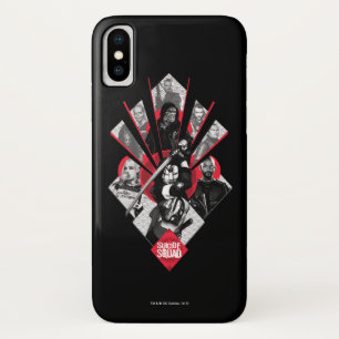 Suicide Squad   Task Force X Japanese Graphic iPhone X Case