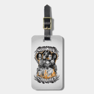 Suicide Squad   Task Force X Tribal Tattoo Luggage Tag