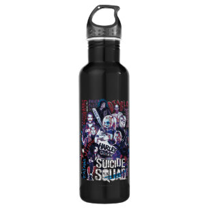 Suicide Squad Task Force X Typography Photo 710 Ml Water Bottle
