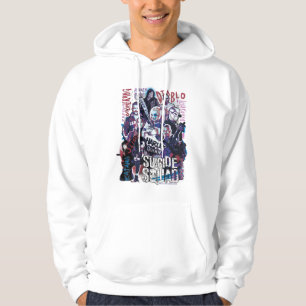 Suicide Squad   Task Force X Typography Photo Hoodie