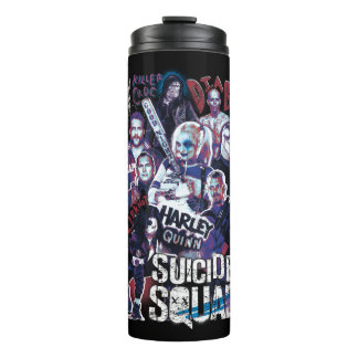 Suicide Squad | Task Force X Typography Photo Thermal Tumbler