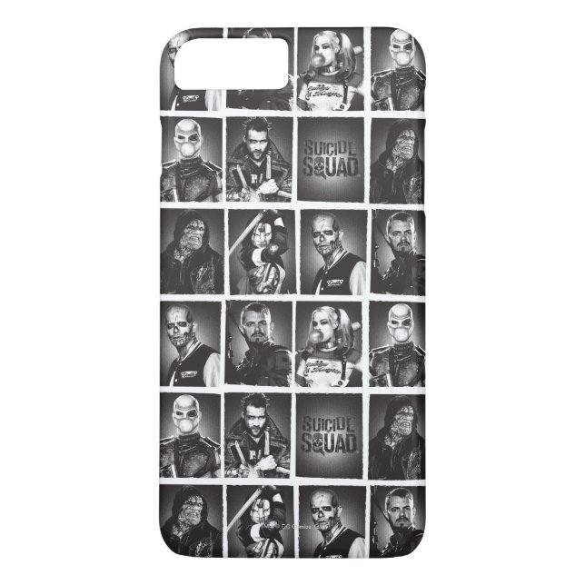 Suicide Squad | Yearbook Pattern Case-Mate iPhone Case (Back)