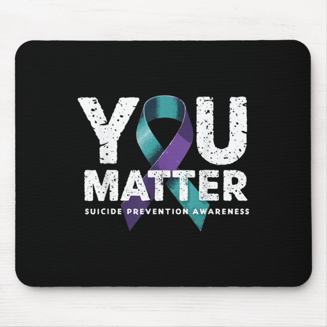 Suicides Prevention Shirts Suicide Awareness  Mouse Pad (Front)