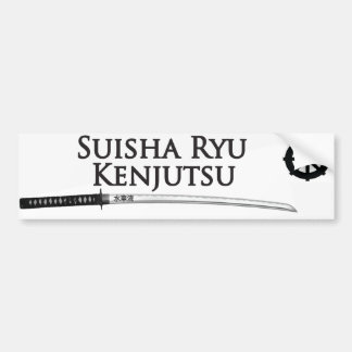 Suisha Ryu Kenjutsu Bumper Sticker