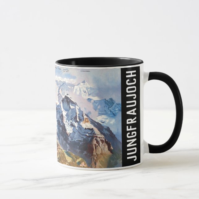 " Suisse : 2021 - Jungfrau Panorama ... tasse (Droite)