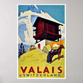 Suisse - Affiches Vintage voyage