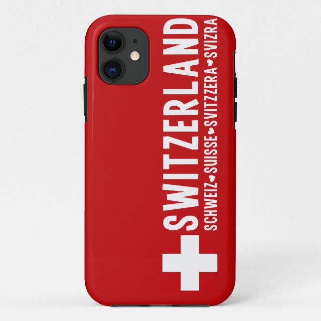 SUISSE COQUE IPHONE (Dos)
