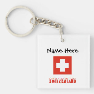 Suisse et drapeau suisse personnalisés 