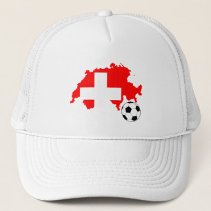 Suisse européenne Drapeau suisse Casquette de foot