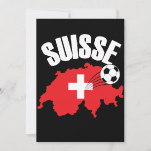 Suisse Switzerland Map Soccer