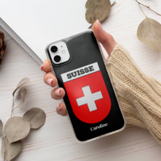 Suisse | Switzerland | Swiss Vintage Coat of Arms iPhone 11 Pro Case