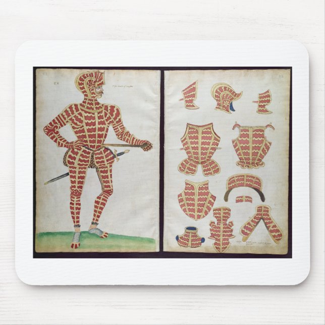 Suit of Armour for The Duke of Worcester, 1589 Mouse Pad (Front)