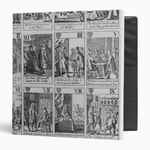 Suit of Hearts illustrating the 'Popish Plot' Binder