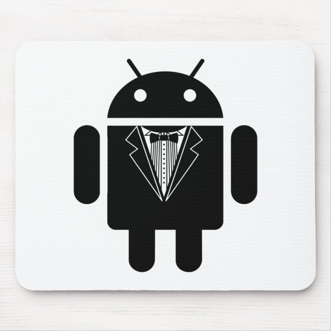 Suit up Android Mouse Pad (Front)