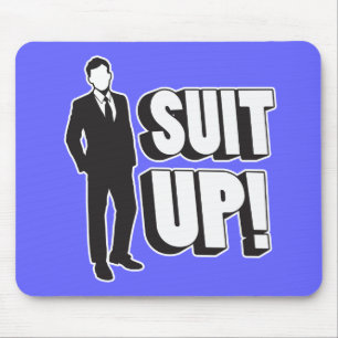 Suit Up! Mouse Pad