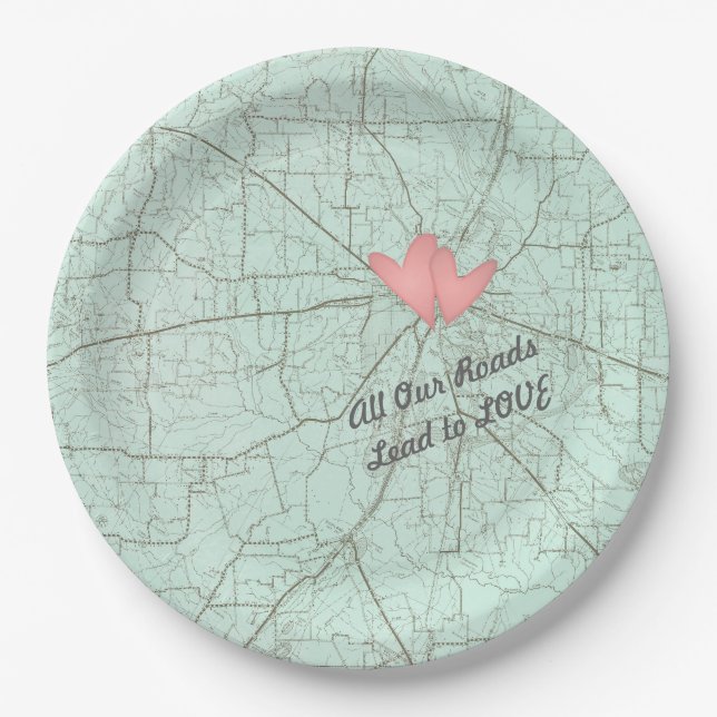 Suitcase Paper Plates (Front)