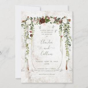 Suite de Faire-part de mariage à baldaquin classiq