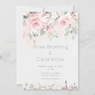 Suite de Faire-part de mariage Roses