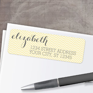 Suite de papeterie Pastel Jaune et Grey pour femme