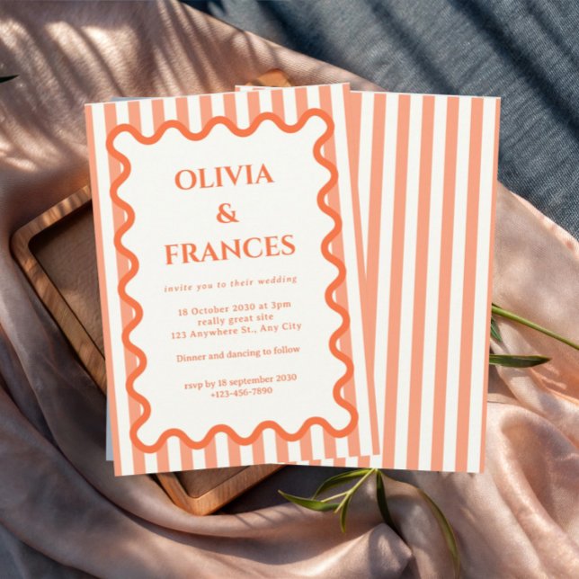 Suite Mariage Whimsical, Invitation Vave (Créateur téléchargé)