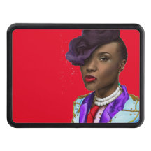 Suited Trailer Hitch Cover