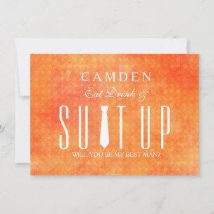 Suitup Will you be my Bestman Invitation