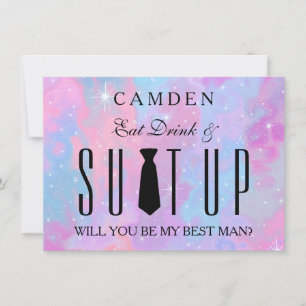 Suitup Will you be my Bestman Invitation