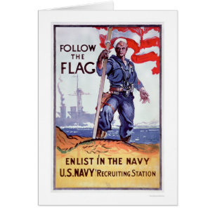 Suivez le drapeau - enrôlez la marine (US02290A)