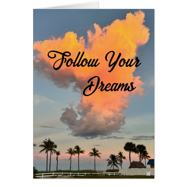Suivez votre carte de note Inspiration Dreams (Devant)