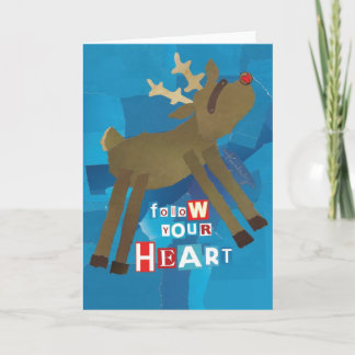 Suivez Votre Carte De Voeux Coeur