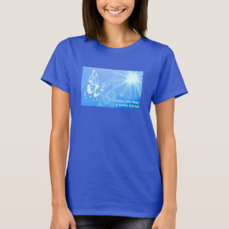 Suivez votre T-shirt Coeur (sombre)