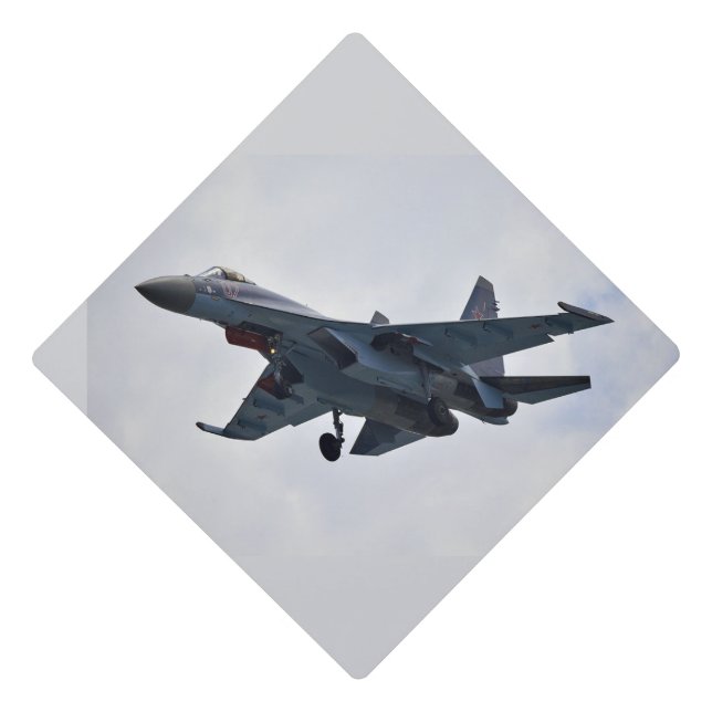 Sukhoi Su-35S Graduation Cap Topper (Front)