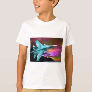 Sukhoi Su-47 (S-37) Berkut Supersonic Jet Fighter T-Shirt