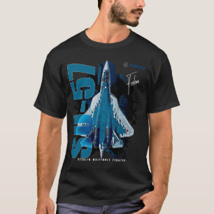 Sukhoi Su-57 Stealth Multirole Fighter Aircraft T-Shirt