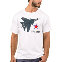 Sukhoi T-shirt Su-30SM Flanker-C VKS