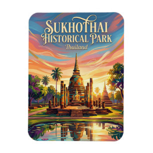 Sukhothai Historical Park Thailand Magnet